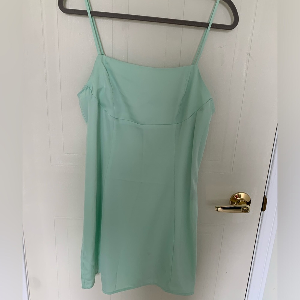 Forever 21 Mint Green Slip Dress